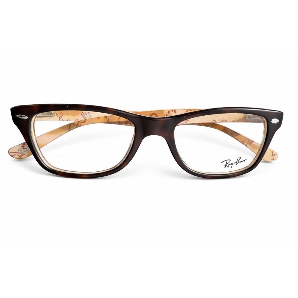 Ray-Ban RB5228 5409 Eyeglasses Frames 50-17-140 Multicolor‎ Tortoise Demo Lens